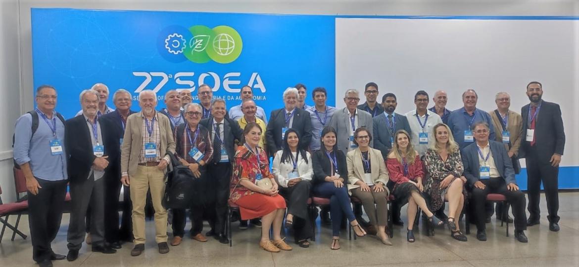 Representantes das Entidades Precursoras do Sistema Confea/Crea se reúnem durante a 77ª Soea em Goiânia-GO