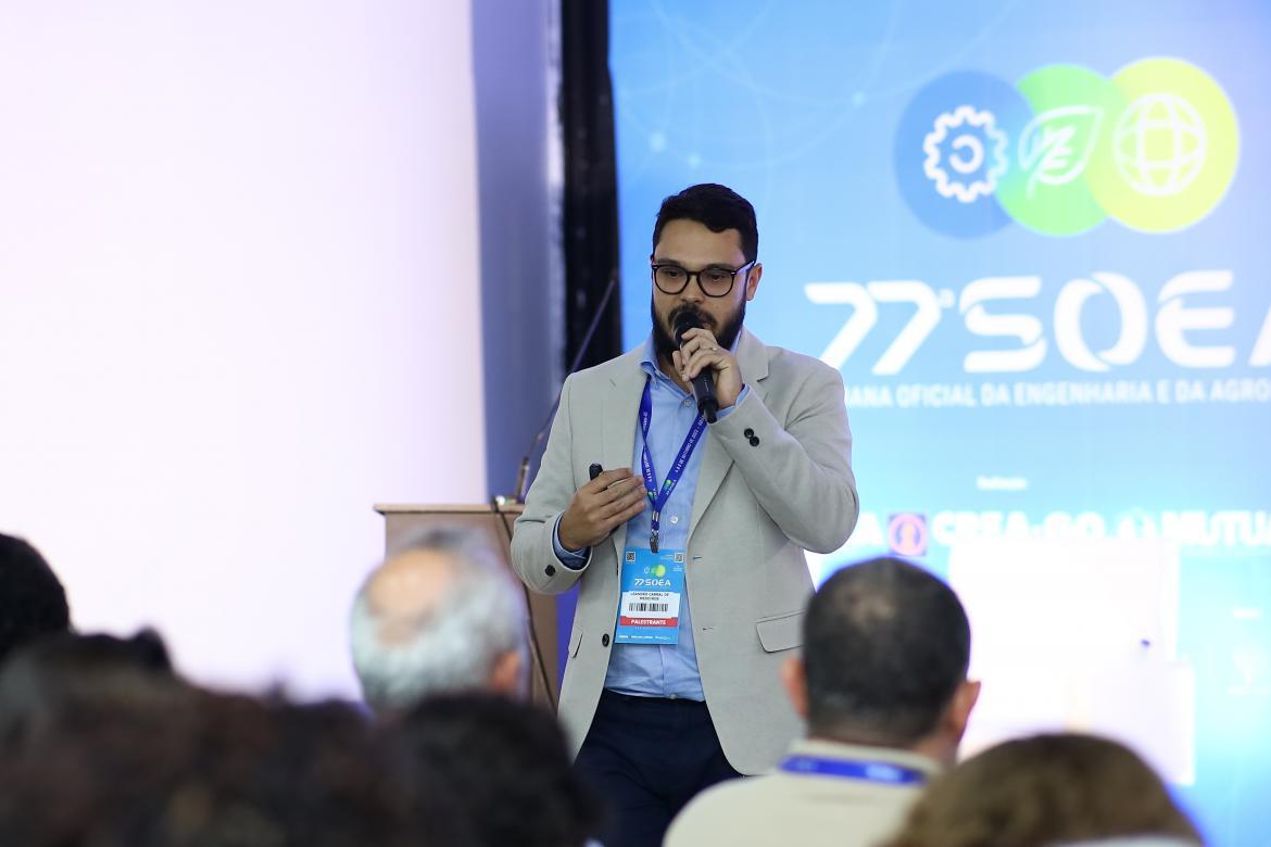 Engenheiro sanitarista e ambiental Leandro Cabral de Medeiros