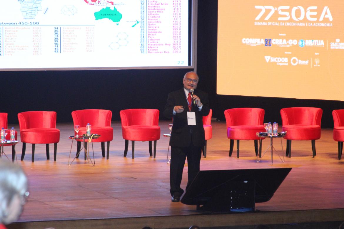 Presidente da União Panamericana de Associações de Engenharia – Upadi, eng. Salvador Landeros