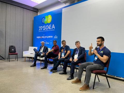 Reunião contou com a participação do assessor parlamentar do Confea Walter Bittar