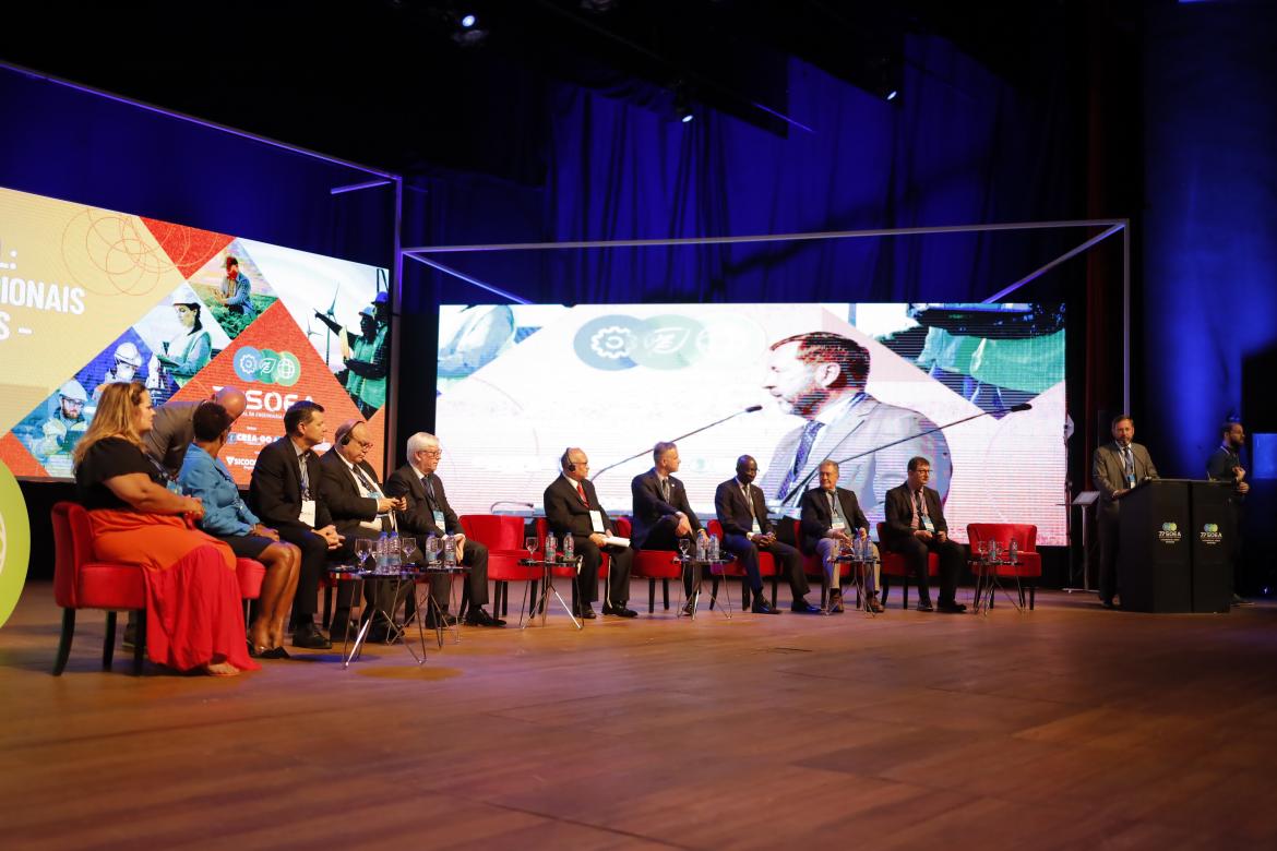 Presidente do Confea, eng. civ. Joel Krüger