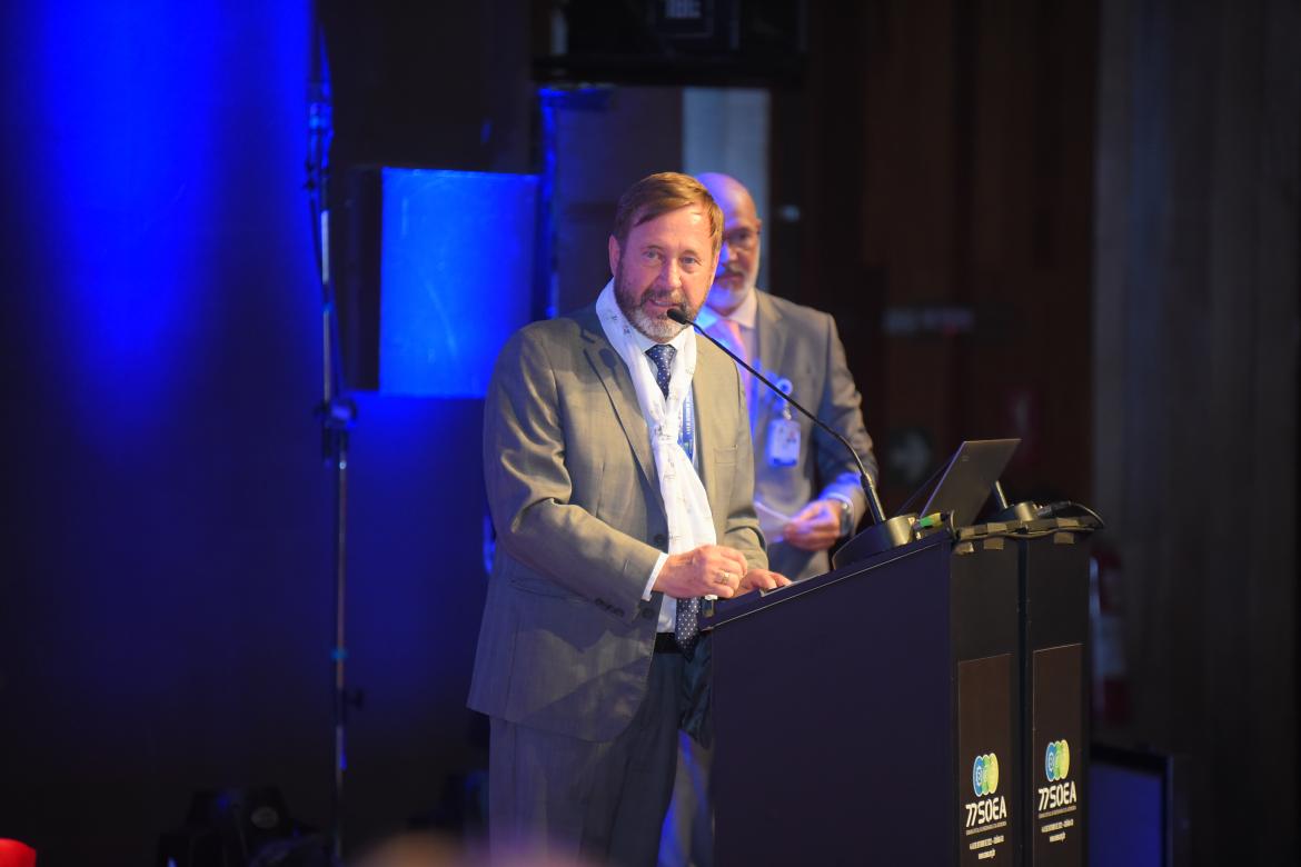 Presidente Joel Krüger desafia as mulheres a criarem entidades de classe representativas