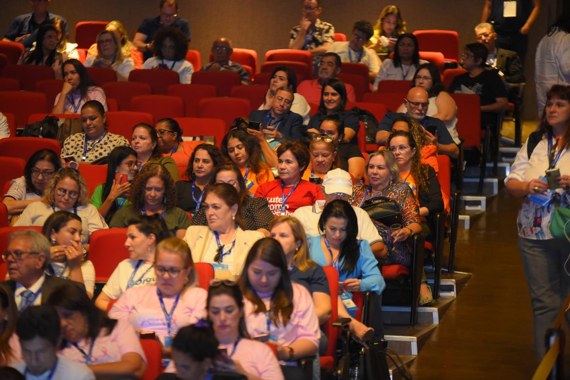 Auditório do Rio Vermelho, no Centro de Convenções de Goiânia, reuniu lideranças femininas do Sistema Confea/Crea e Mútua