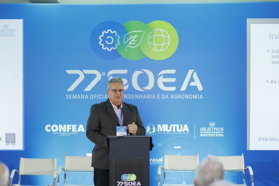 Engenheiro civil Fernando Crosara abordou tópicos de alta produtividade na Indústria 4.0