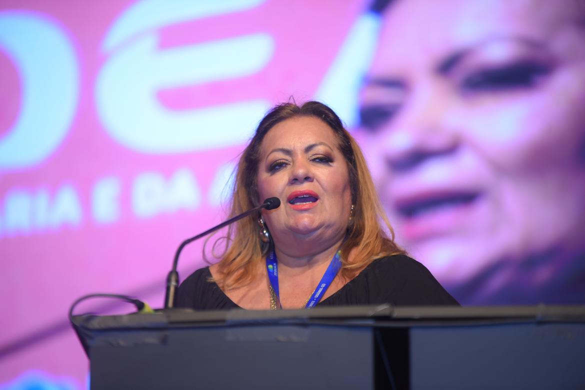 Coordenadora nacional das Comissões de Ética dos Creas, eng. civ. Carmen Eleonora Soares