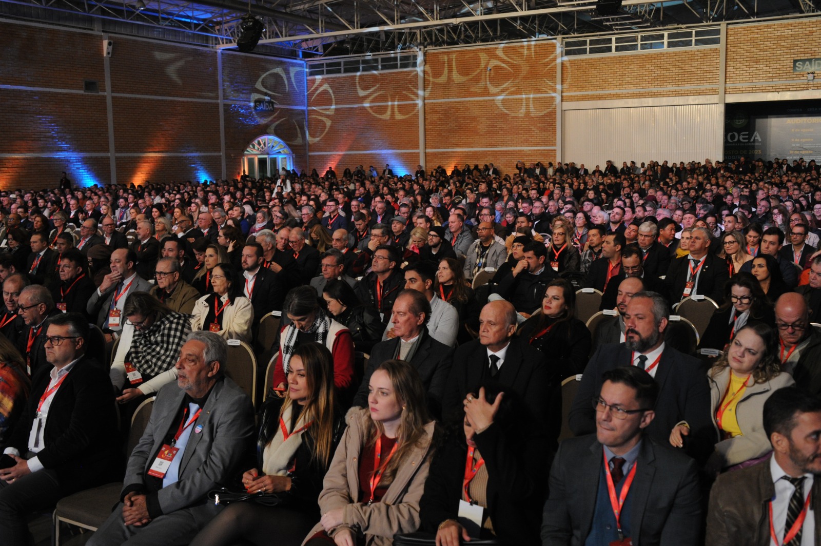 Tradição marcou solenidade de abertura do evento na noite desta terça-feira