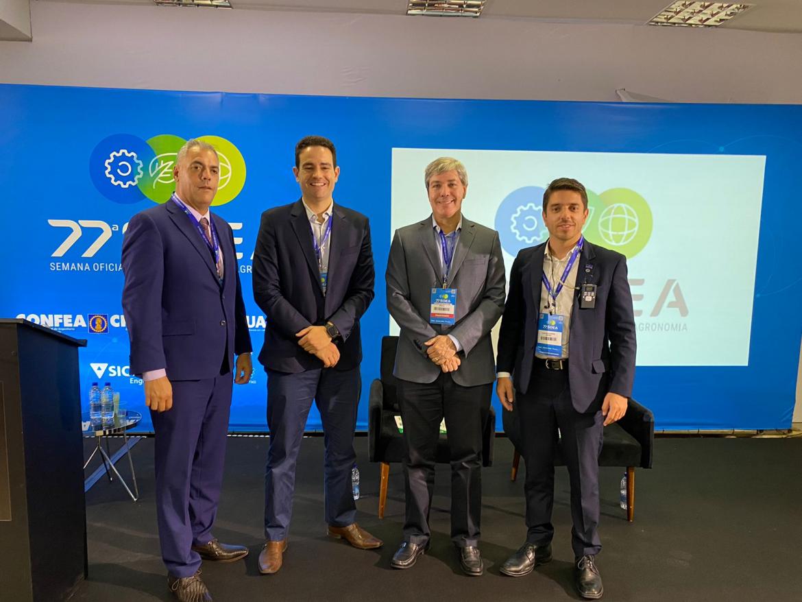 Paulo Montabone, Mário Ferreira Campos Filho, André Luiz Baptista Lins Rocha e Luiz Guilherme Grein Vieira