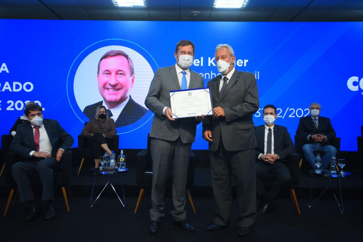 Krüger e Pimenta, presidente e vice-presidente do Confea