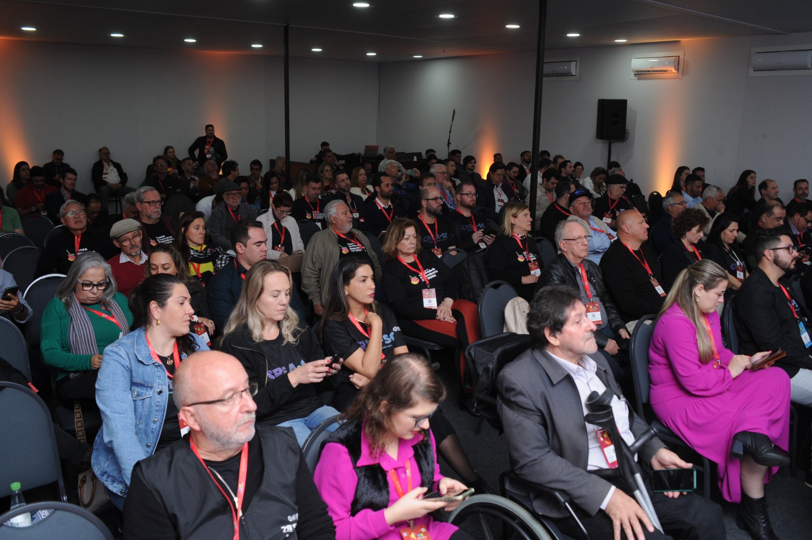 Público acompanhou a programação