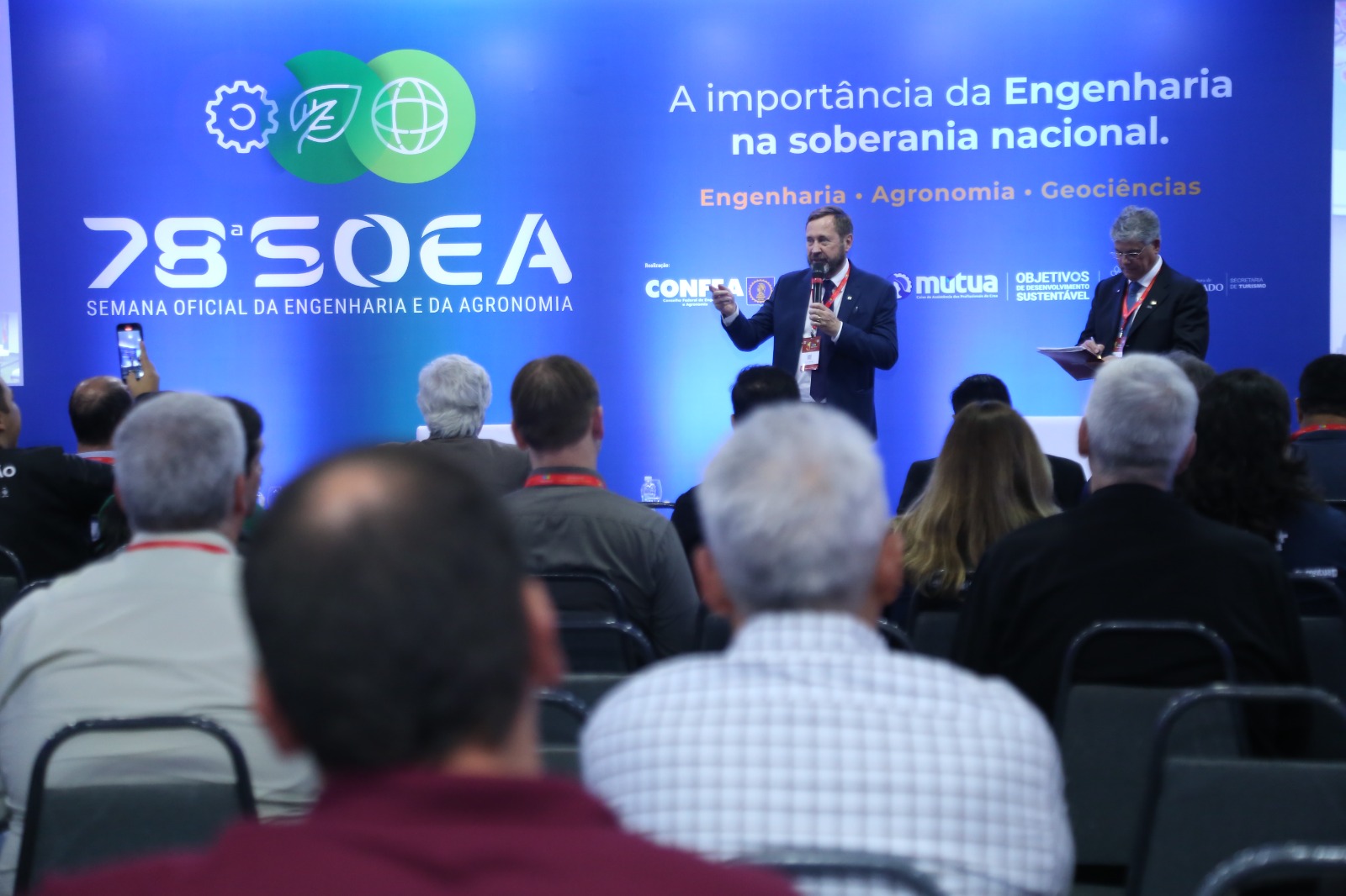 Presidente do Confea, eng. civ. Joel Krüger