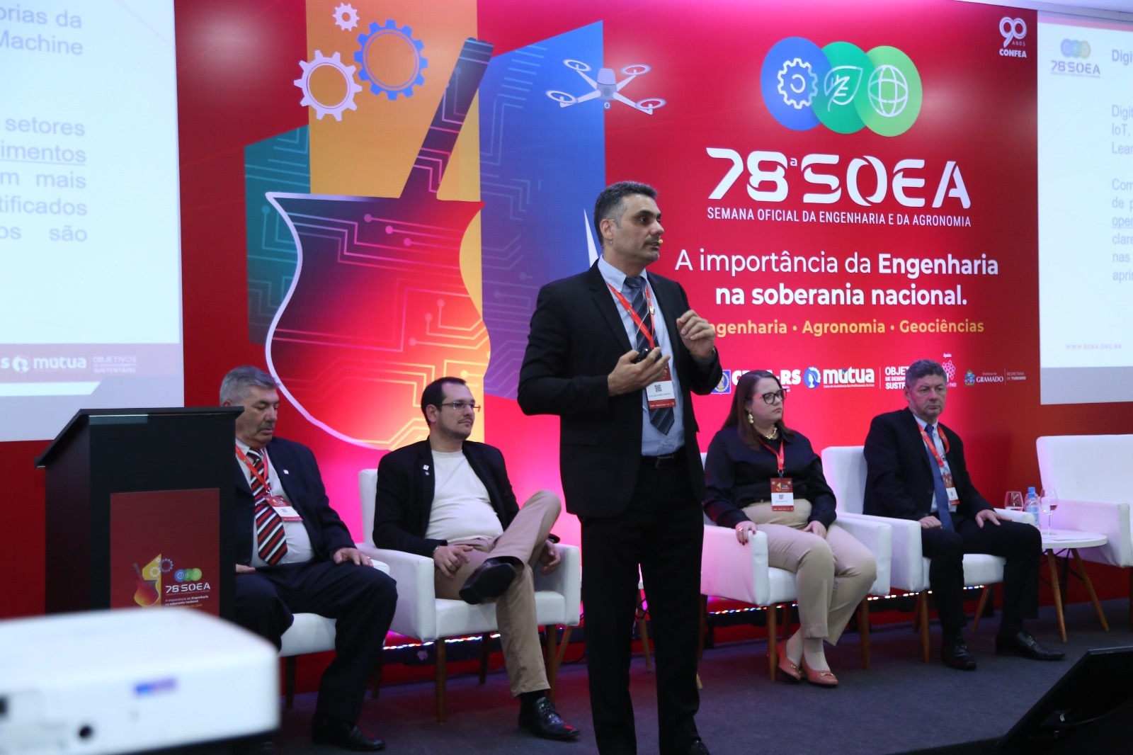 Presidente da Acest-SC, o eng. seg. trab. Darlessandro Ribeiro