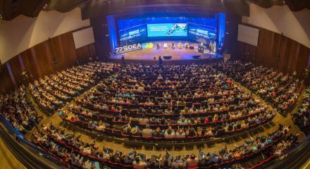 encerrmento da 77ª Soea, em Goiânia 