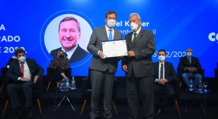 Krüger e Pimenta, presidente e vice-presidente do Confea