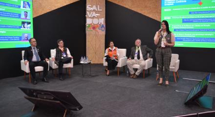 Mudanças climáticas em pauta em painel com a moderação da eng. amb. Nanci Walter, presidente do Crea-RS