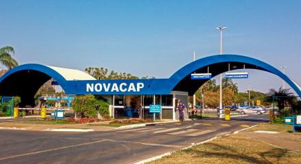 Entrada da Novacap