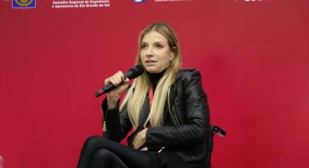 Andrea narrou com detalhes sobre o início de sua deficiência e como lidou com os novos obstáculos