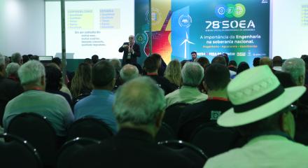 Auditório Chimarrão comportou grande público para discussões técnicas sobre água