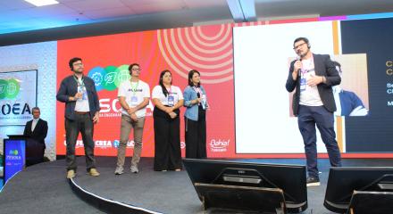 Equipe Run, vencedora do primeiro Hackathon do Confea