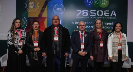 Clarisse Barreto, Iva Barbosa, Genilson Pavão, Benvenuto Gonçalves Júnior, Gleice Piovesan e Ana Paula Pinho