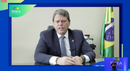 Ministro Tarcísio Freitas: relação de investimentos previstos