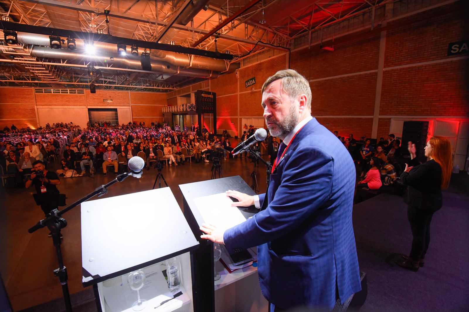 Presidente do Confea, eng. civ. Joel Krüger